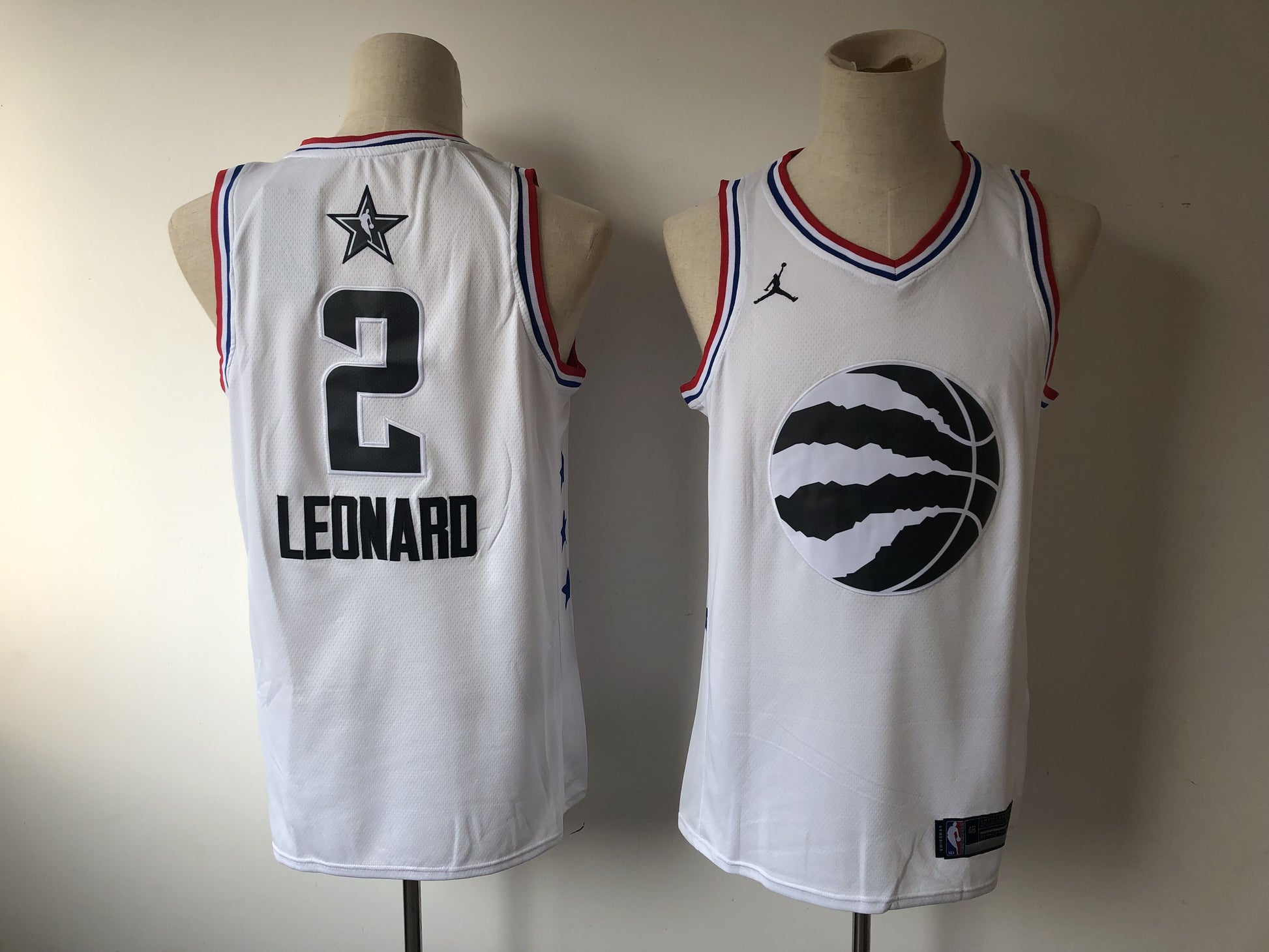 Kawhi Leonard Toronto Raptors white jersey