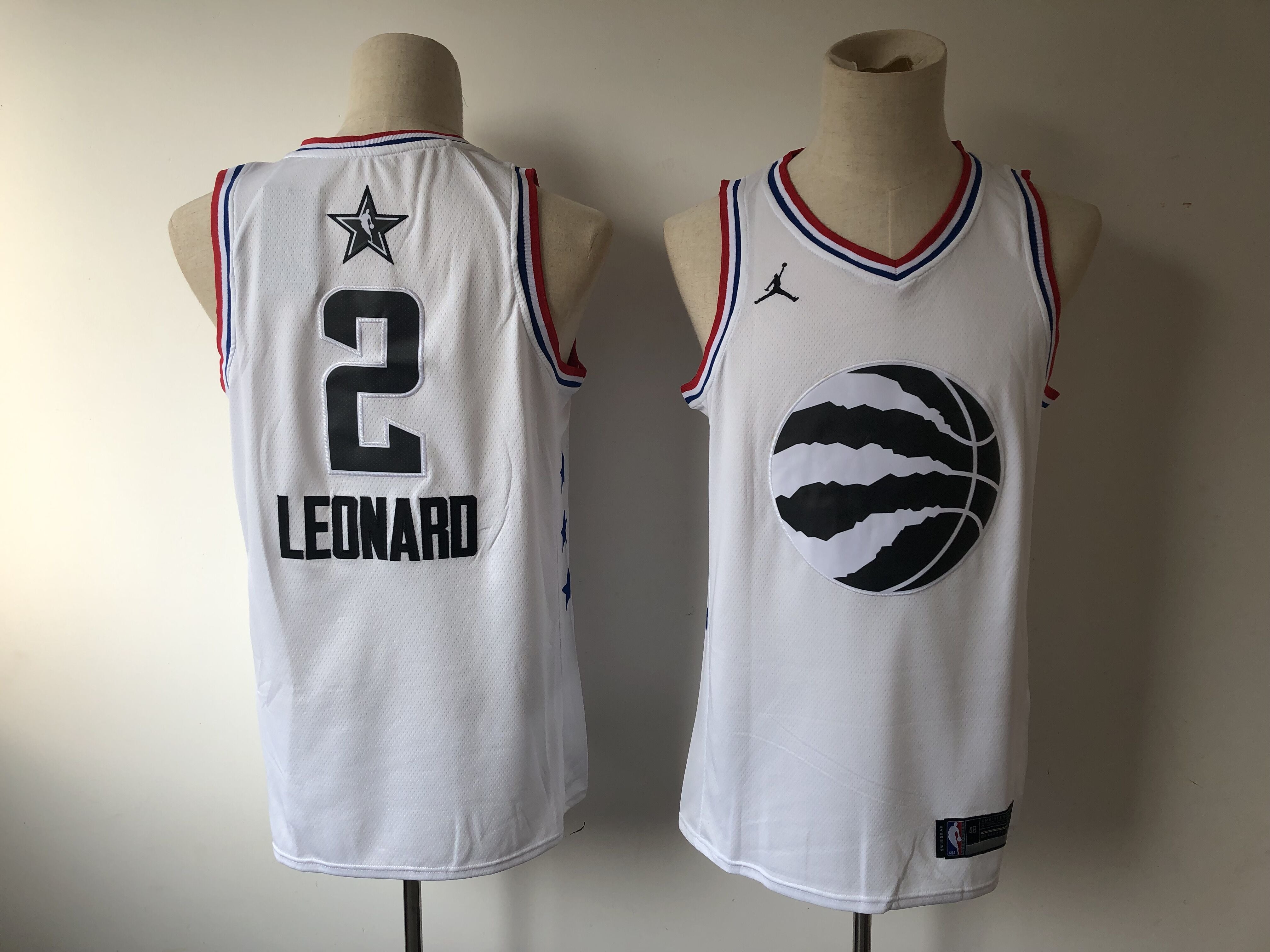 Kawhi Leonard Toronto Raptors white jersey