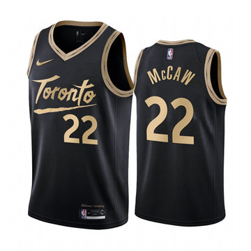 Patrick McCaw Toronto Raptors black City Edition jersey