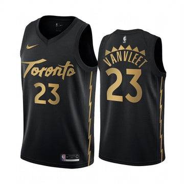 Fred VanVleet Toronto Raptors black City Edition jersey