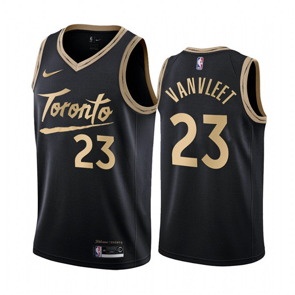 Fred VanVleet Toronto Raptors black City Edition jersey