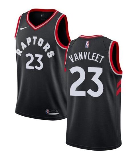 Fred Vanvleet Toronto Raptors black jersey