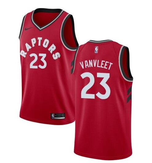 Fred Vanvleet Toronto Raptors red jersey