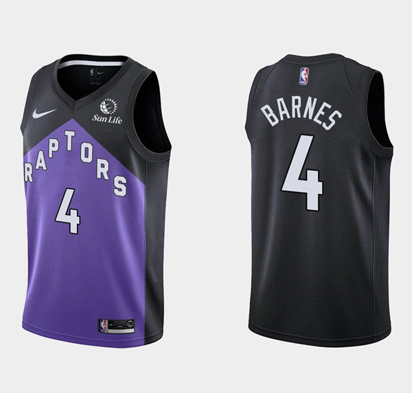 Scottie Barnes Toronto Raptors black jersey