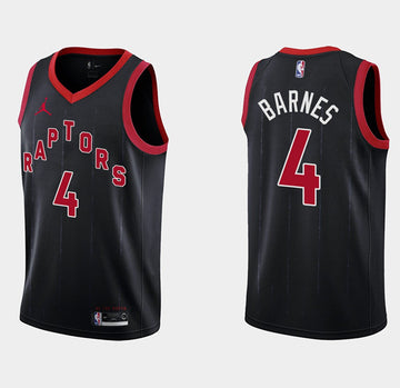 Scottie Barnes Toronto Raptors black jersey