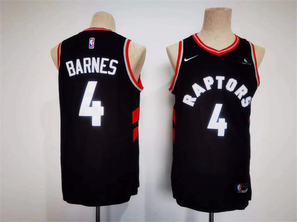 Scottie Barnes Toronto Raptors black jersey