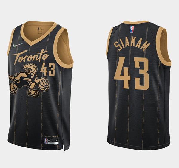 Pascal Siakam Toronto Raptors black jersey