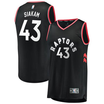 Pascal Siakam Toronto Raptors black jersey