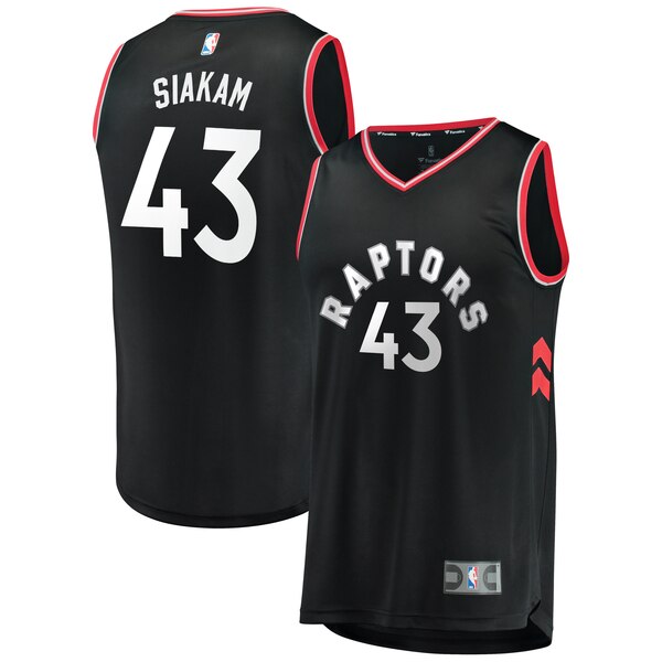 Pascal Siakam Toronto Raptors black jersey