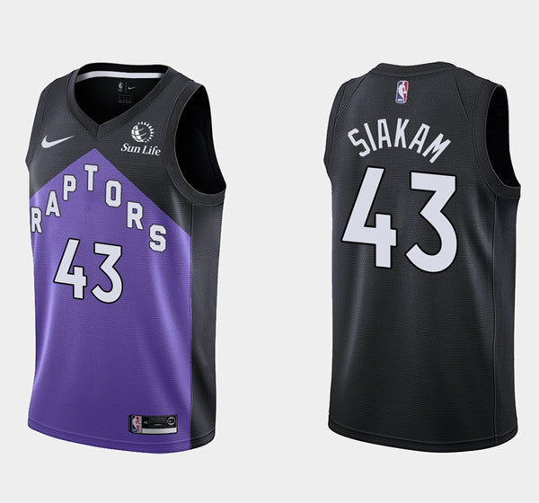 Pascal Siakam Toronto Raptors purple jersey