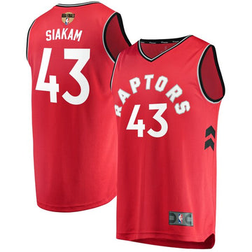 Pascal Siakam Toronto Raptors red jersey