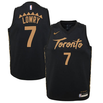 Kyle Lowry Toronto Raptors black City Edition jersey