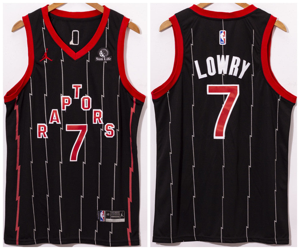 Kyle Lowry Toronto Raptors black City Edition jersey