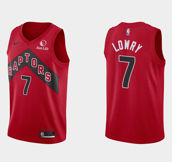 Kyle Lowry Toronto Raptors red jersey