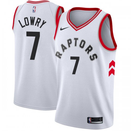 Kyle Lowry Toronto Raptors white jersey