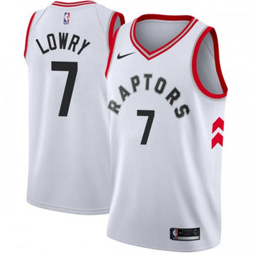 Kyle Lowry Toronto Raptors white jersey