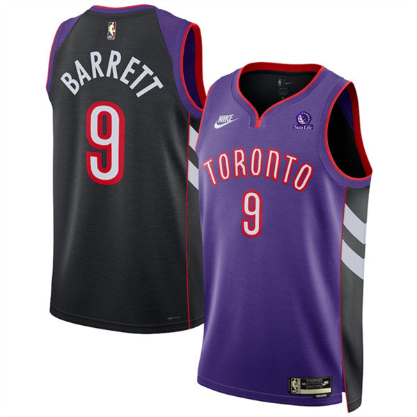 RJ Toronto Raptors purple Classic jersey