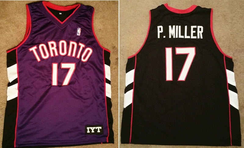 Toronto Raptors white jersey
