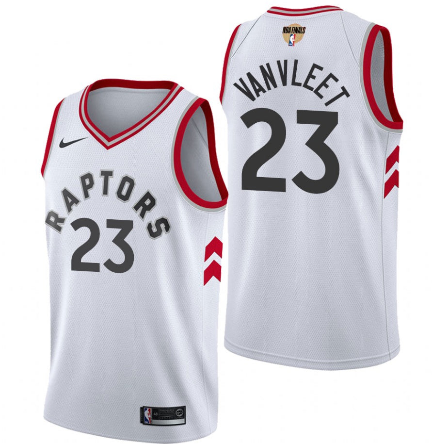 Toronto Raptors white jersey