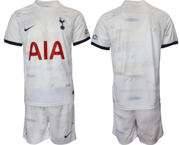 Custom Tottenham Hotspur white Home jersey