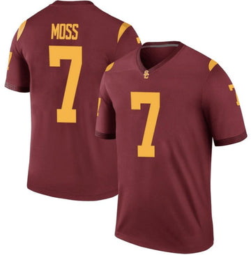 Miller Moss USC Trojans red jersey