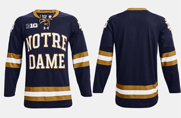 UA Collegiate navy jersey