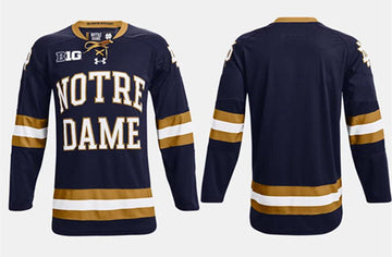 UA Collegiate navy jersey