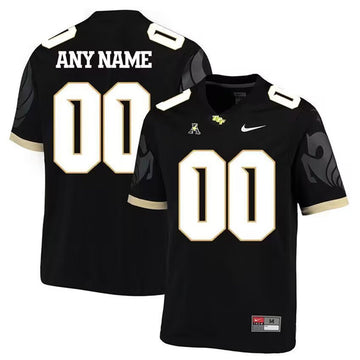 Custom UCF Knights black jersey