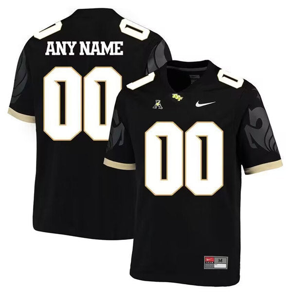 Custom UCF Knights black jersey
