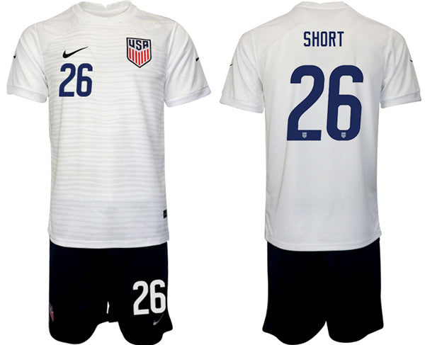 Short USMNT white Home jersey