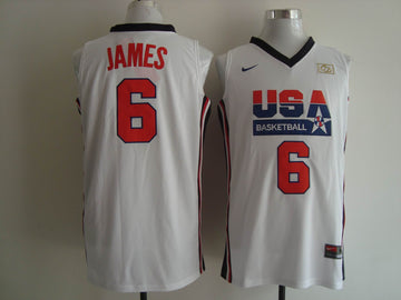 USA Basketball white Authentic jersey