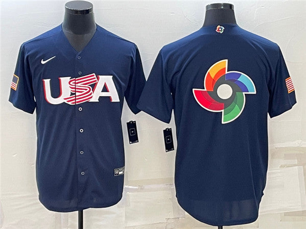 USA Baseball navy Classic jersey