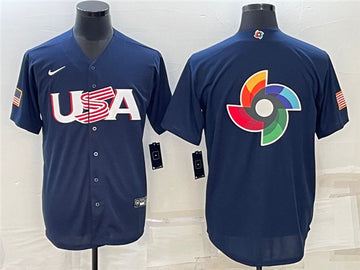 USA Baseball navy Classic jersey