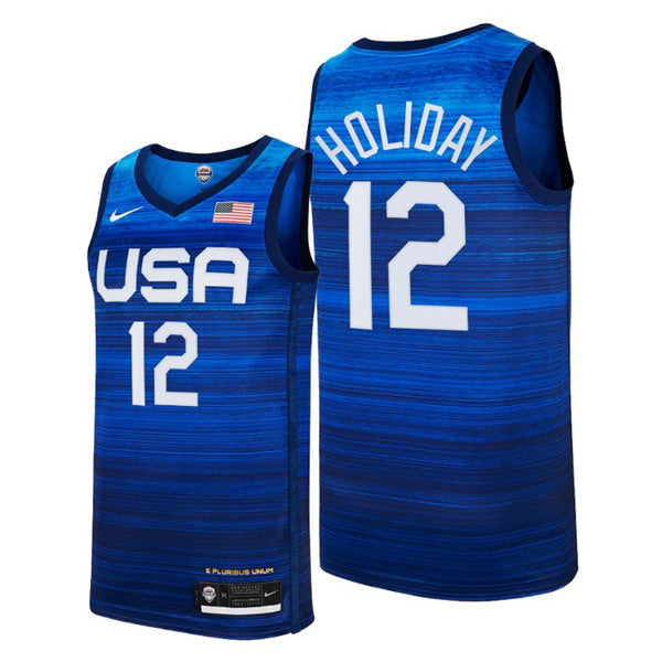 Jrue Holiday USA Basketball blue Away jersey