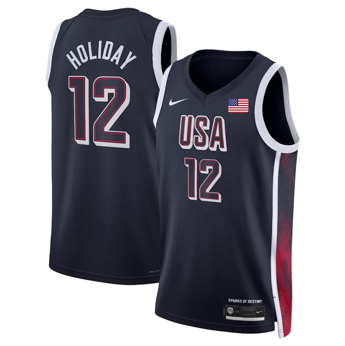 Jrue Holiday USA Basketball navy jersey