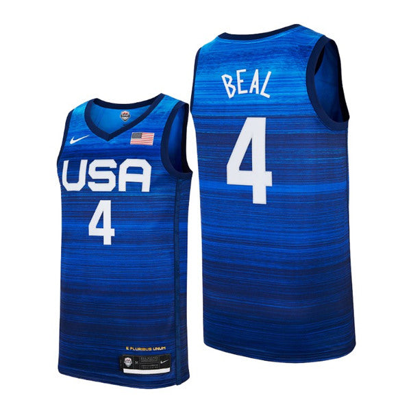 Bradley Beal USA Basketball blue Away jersey