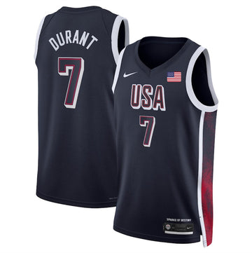 Kevin Durant USA Basketball navy jersey