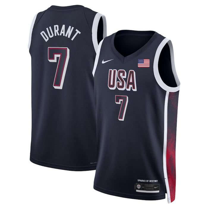 Kevin Durant USA Basketball navy jersey