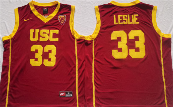 Lisa Leslie USC Trojans red jersey