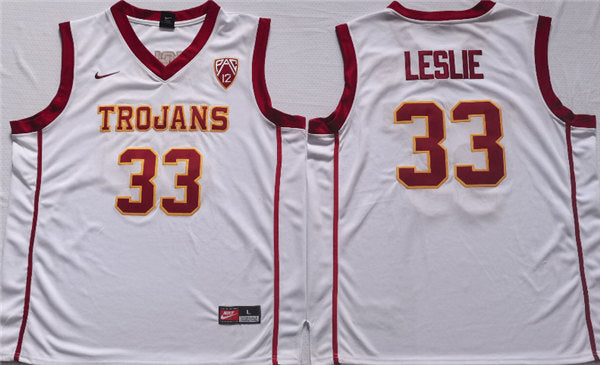 Lisa Leslie USC Trojans white jersey