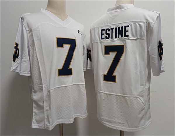 Audric Estime USC Trojans white jersey