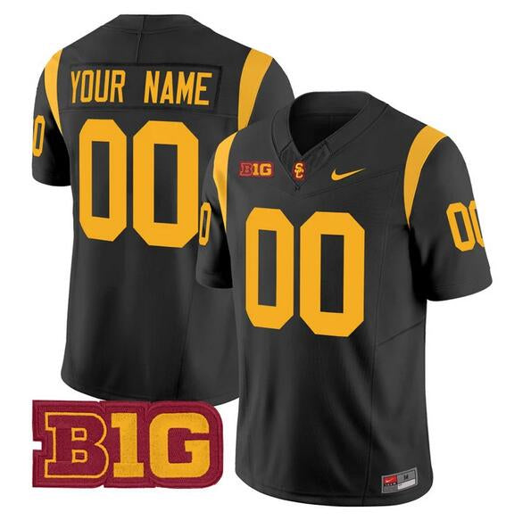 Custom USC Trojans black FUSE jersey