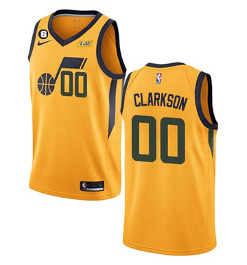 Jordan Clarkson Utah Jazz gold jersey
