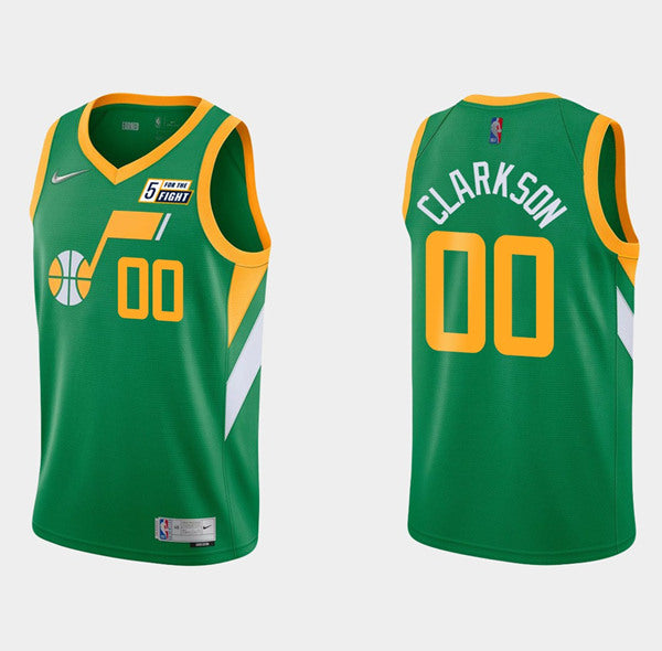 Jordan Clarkson Utah Jazz green jersey