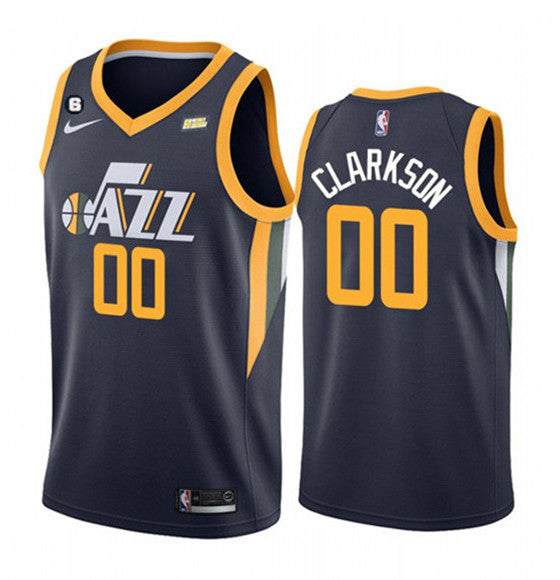 Jordan Clarkson Utah Jazz navy jersey