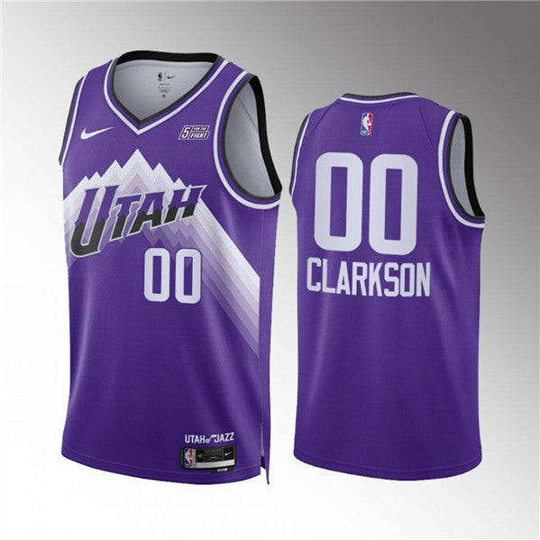 Jordan Clarkson Utah Jazz purple City Edition jersey
