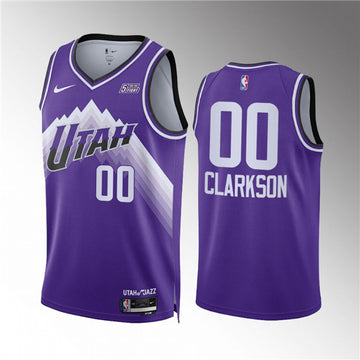 Jordan Clarkson Utah Jazz purple City Edition jersey
