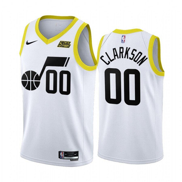 Jordan Clarkson Utah Jazz white jersey