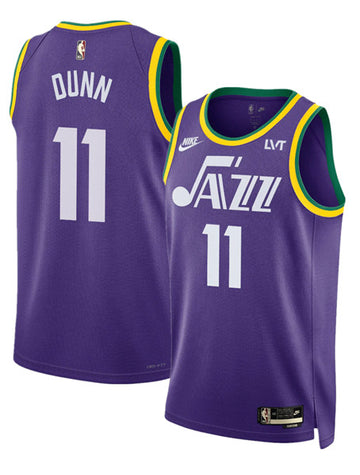 Kris Dunn Utah Jazz purple Classic jersey