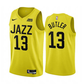 Jared Butler Utah Jazz yellow jersey